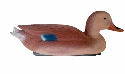 Муляж утка пластмассовая (синее крыло)