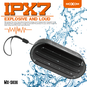 Колонка Bluetooth MOXOM MX-SK06 черный