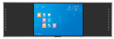 Комбінована інтерактивна панель із цифровою шкільною дошкою iBoard 162" дюймів діагональ дві ОС (Android+Windows) iBoard IP-162SB VA 8 (PC i5 8 gen 8 256SSD)