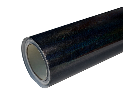 Виниловая пленка для авто CARCLEAN PPF Vinyl Gloss Holographic Series Black - 1.52 mx1m (погонные) CCGLF05
