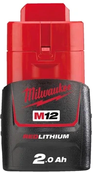 Акумулятор MILWAUKEE, M12 B2 (2Aч)(4932430064)