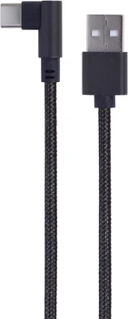 Кабель Gembird USB — USB Type-C 0.2 м Black (CC-USB2-AMCML-0.2M)
