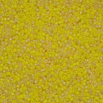 Бисер японский Miyuki круглый RR 15/0 №MIX47, Микс желтый, 5 г (BIS-040549)