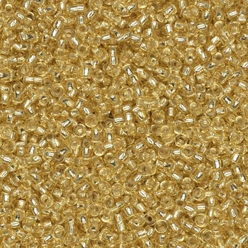 Бисер японский Miyuki круглый RR 15/0 №3, Золотистый, 5 г (BIS-039874)