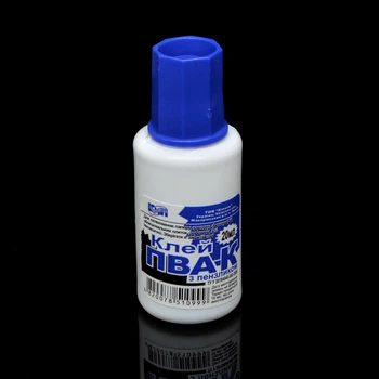 Клей ПВА с кисточкой, 20 мл, 1 шт (INS-039411) Polimex
