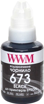 Чорнило WWM 673 для Epson L800 140 г Black (E673B)
