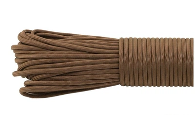 Паракорд copper brown #015 Paracord 550 (моток 10 метрів)