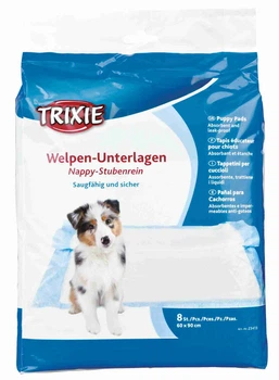 Впитывающие пеленки Trixie для собак 60см х 90см 8шт (TX-23413)