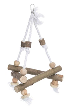 Іграшка для птахів Trixie Natural Living Гойдалка 27см × 27см × 27см (TX-5883)