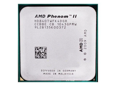 Процессор AMD Phenom II X4 840 4 Ядра, 3.2GHz, sAM3 / AM2+, Tray ( HDX840WFK42GM ) Б/У