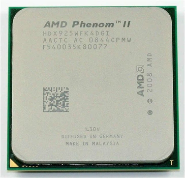 Процессор AMD Phenom II X4 925 4 Ядра, 2.8GHz, sAM3 / AM2+, Tray ( HDX925WFK4DGM ) Б/У