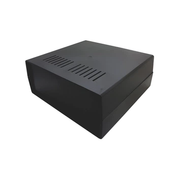 Корпус с вентиляцией с боковыми панелями Z17W PS для электроники 217х235х92 черный (00Z17W)
