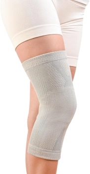 Бандаж на колінний суглоб Алком 3022 розмір 1 (28-33 см) Сірий 1 шт (4823058905662)