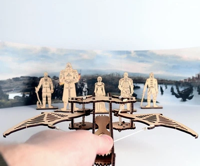 Настольная игра механическая Баллиста Таргариен 3DBRT Игра Престолов