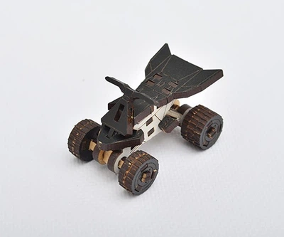 3Д конструктор квадроцикла 3DBRT Tesla Cyberquad 30 деталей Черный