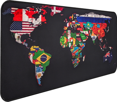 Игровая поверхность ProMat Карта Мира Flags (70x30 см) (22666)