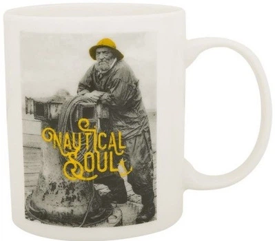 Чашка керамічна Batela Nautical Soul Yellow 9,5 см.