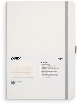 Записная книга Lamy A5 192 страницы в линейку Белая Мягкая (4014519721109)