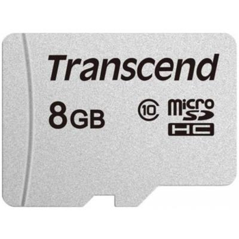 Карта памяти Transcend 8GB microSDHC class 10 UHS-I (TS8GUSD300S). 44779
