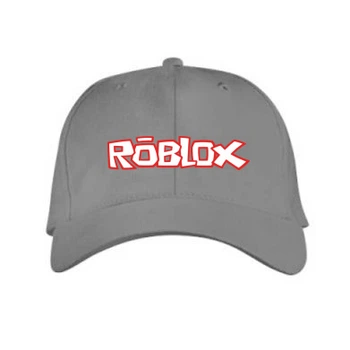 Кепка Roblox logo Сірий