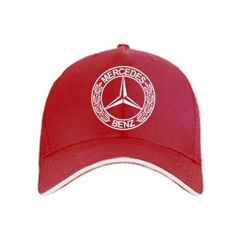 Кепка Mercedes Logo Червоний