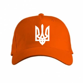 Кепка Жирный Герб Украины Помаранчевий