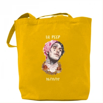 Сумка Lil peep date of death Жовтий