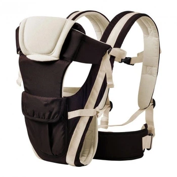 Детская кенгуру BABY CARRIER до 36 месяцев. Бежевый
