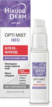 Крем-флюид для контуров глаз Биокон Hirudo Derm Anti Age Opti Mist Neo 22 мл (4820008319128)