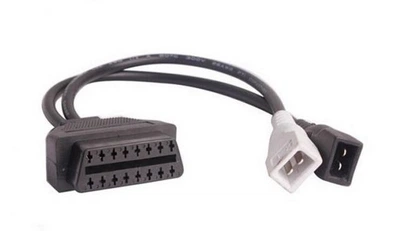 Переходник OBD2 16 pin VAG 2x2 559598346 Черный