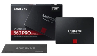 Sаmsung 860 Pro series 2TB 2.5" SATA III V-NAND MLC (MZ-76P2T0BW) Refurbished