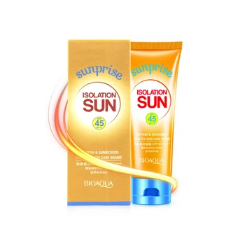 Солнцезащитный водостойкий крем BIOAQUA Sun Screen 45+SPF 80 гр. защита кожи от сухости для лица и тела