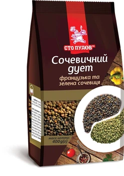 Чечевичный дуэт Сто Пудов, 0,4 кг
