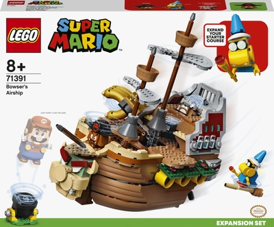 Конструктор LEGO Super Mario Дополнительный набор «Летучий корабль Боузера» 1152 детали (71391)