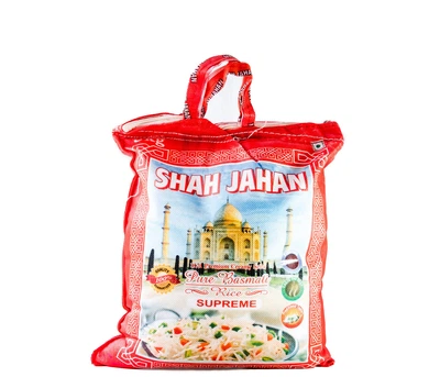 Рис басмати пропарений Shah Jahan Pure Basmati Rice Supreme 5 кг
