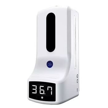 Розумний безконтактний інфрачервоний Термометр До-9 з автоматичним диспенсером для дезінфікуючого засобу або рідкого мила