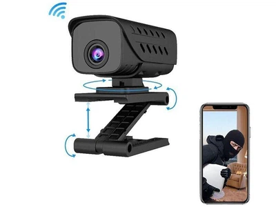 Мини камера ZTour T9 с датчиком движения, WIFI, 720P, Беспроводная Черный (1009-758-00)