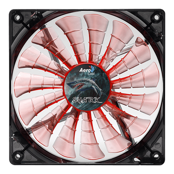 Кулер Aerocool Shark Fan 120мм LED (Evil Black/Orange)