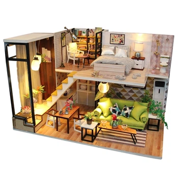 3D Румбокс Інтер'єрний конструктор DIY House Hongda craft «Скандинавський стиль» (M030)