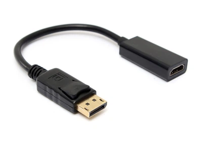 Переходник HDMI DP Черный (HDMI-DP-1)