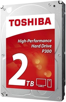 Жорсткий диск Toshiba P300 2TB 7200rpm 64MB HDWD120UZSVA 3.5 SATA III