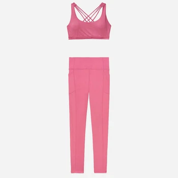Спортивний костюм жіночий Victoria's Secret 282383459 L Рожевий (1159755143)