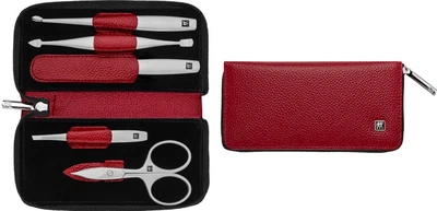 Zestaw do manicure Zwilling Beauty Twinox 5 elementów Czerwony (97094-002-0)
