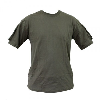 Футболка MIL-TEC тактична T-Shirt OD XXXL Зелений (11019201)
