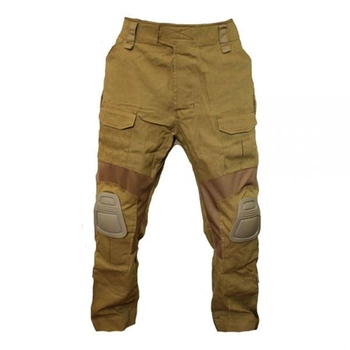 Брюки TMC CP Gen2 style Tactical Pants with Pad set CB L Коричневый (TMC1613)