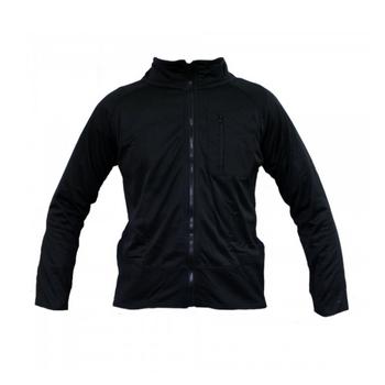 Тактична флісова сорочка MIL-TEC THERMOFLEECE XXL Black Чорний (10922002)