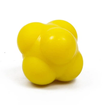 Мяч для тренировки реакции EasyFit React Ball желтый