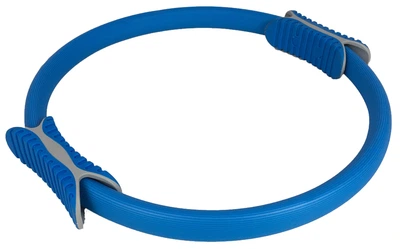 Кольцо для пилатеса EasyFit изотоническое Ø 38 см (EF-KP38BL) синее (тренажер-обруч сопротивления для фитнеса и йоги) EF-1850-Bl