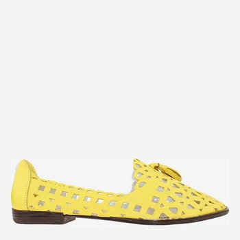 Балетки Fabiani R652-1 38 24 см Жовті (H2100000346875)