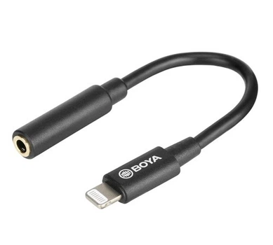 Адаптер для iPhone под микрофон Boya BY-K3